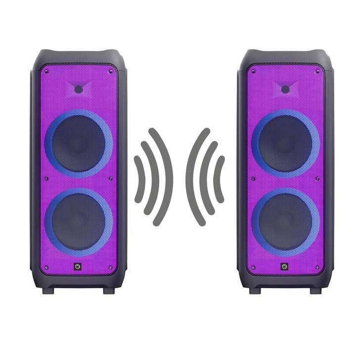 GŁOŚNIK BLUETOOTH KARAOKE MANTA PHANTOM 300W TWS