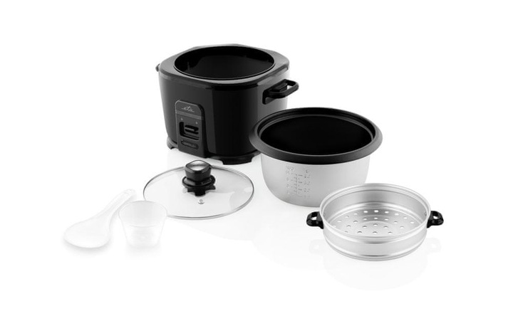 GARNEK DO GOTOWANIA RYŻU WARZYW RYŻOWAR 1,8 PAROWAR ELEKTRYCZNY RICE COOKER