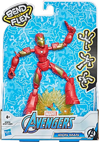 FIGURKA LALKA HASBRO AVENGERS IRON MAN MARVEL BEND AND FLEX