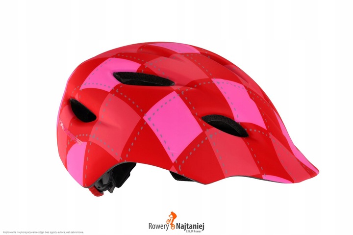 Kask rowerowy KROSS INFANO różowy S (52-56 cm)