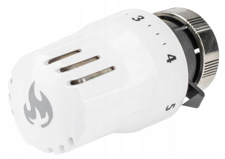 ZESTAW TERMOSTATYCZNY PROSTY ZAWORY FI 1/2" GŁOWICA TERMOSTATYCZNA KOMPLET