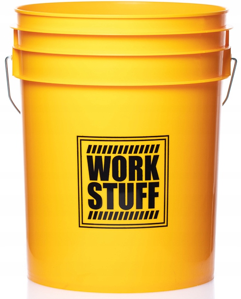 WORK STUFF BUCKET YELLOW WASH WIADRO DO MYCIA AUTA