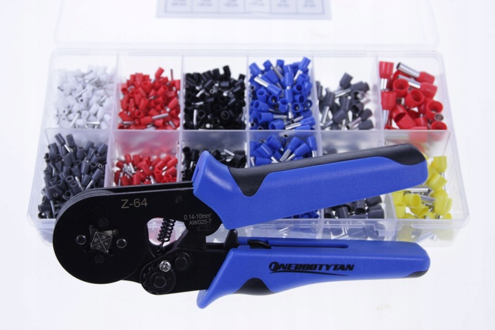 PRASKA ZACISKARKA DO TULEJEK 0,25-10 +TULEJKI 1200