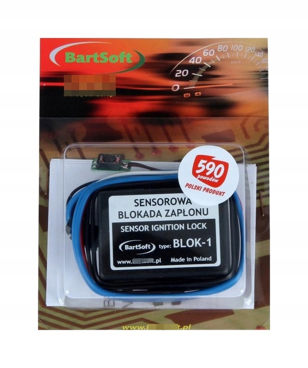 - POLSKA - BEZPIECZNA SENSOROWA BLOKADA ZAPŁONU