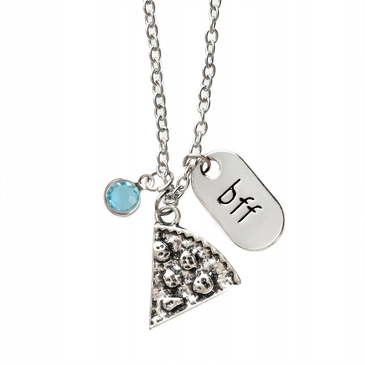 NASZYJNIK 6 PRZYJACIÓŁ BFF PIZZA 6SZT B1000