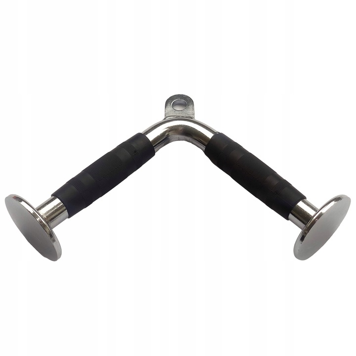 UCHWYT DO WYCIĄGU BICEPS TRICEPS V-BAR TRÓJKĄT PODWÓJNY DO ATLASU