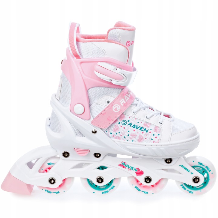 Rolki Wrotki 3w1 Regulowane RAVEN Rosi 28-32 LED