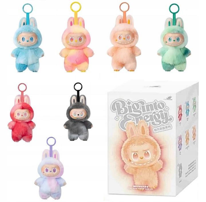 LABUBU BIG INTO ENERGY MONSTERS MASKOTKA BRELOK PLUSZAK NIESPODZIANKA