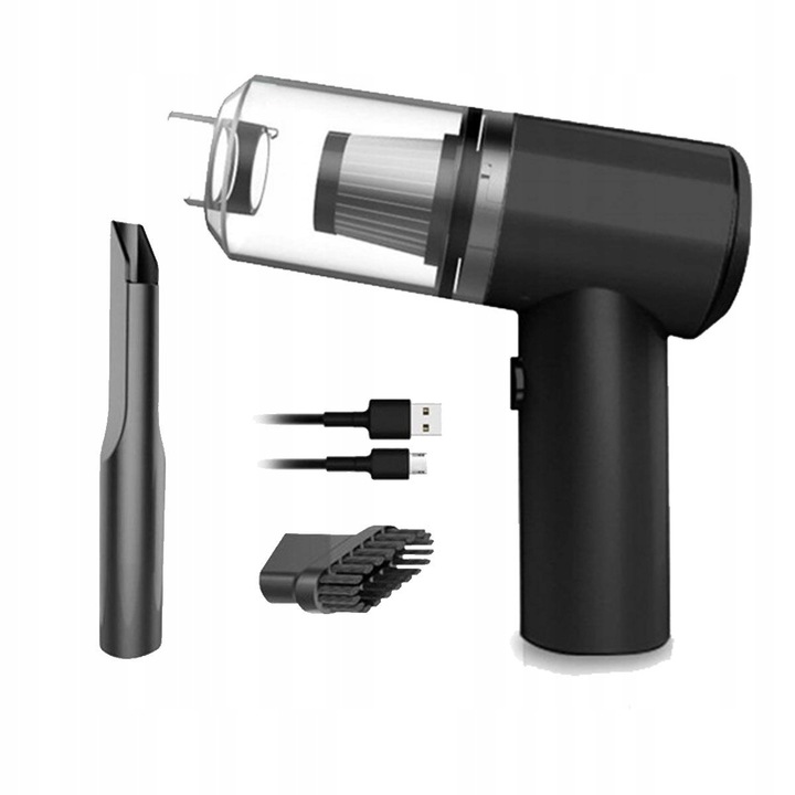 ODKURZACZ SAMOCHODOWY RĘCZNY Na Mokro I Sucho 120W -DUŻA MOC !