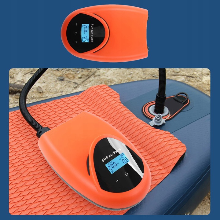 POMPA ELEKTRYCZNA 12V 0-20 PSI NADAJE SIĘ DO DESKI KAJAKOWEJ SUP