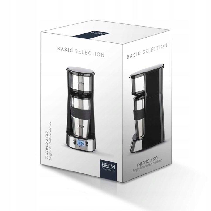 Beem Thermo 2 Go Single przelewowy ekspres do kawy