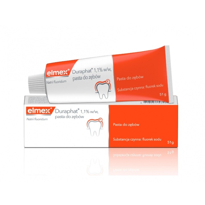 Elmex Duraphat 1,1% pasta do zębów 51g