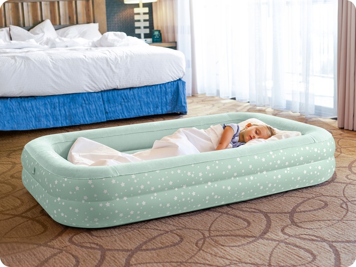 MATERAC DMUCHANY DLA DZIECI INTEX 66810 + POMPKA