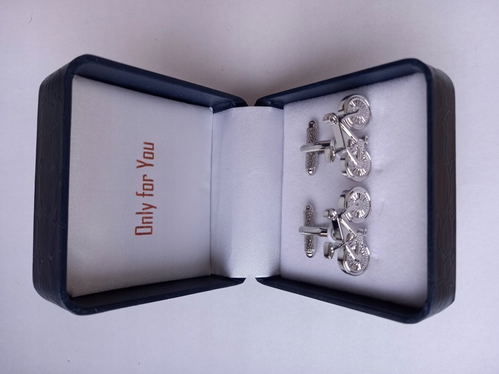 Modne spinki do mankietów Exciting Piękny Rower