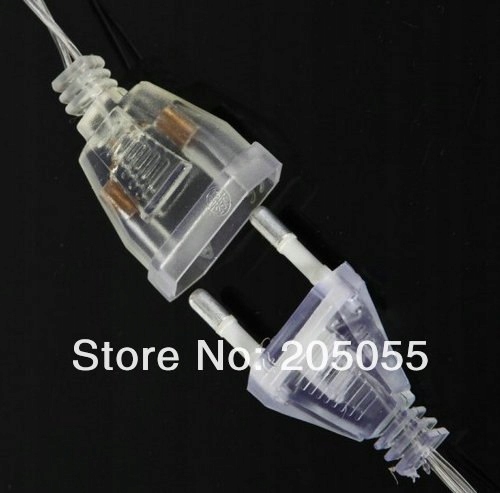 Kurtyna świetlna LED 1,5x2,5 ciepła biel nietypowa