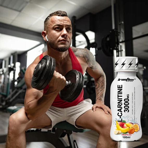 IRONFLEX L-CARNITINE 12 x 100 ml 3000 mg SHOT ODCHUDZANIE SPALACZ KARNITYNA