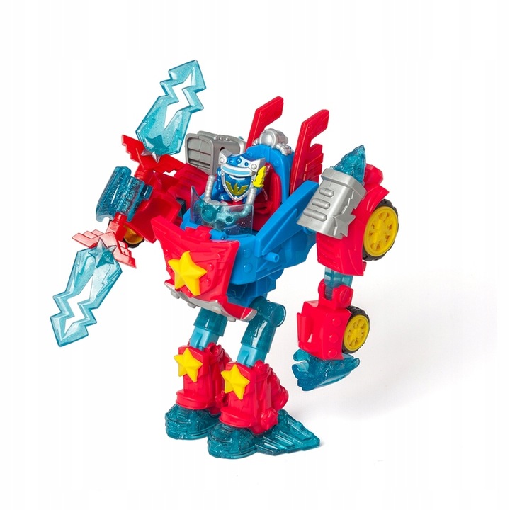 SuperThings Robot Pojazd Turbo Warrior Power Akcesoria Figurka Zings