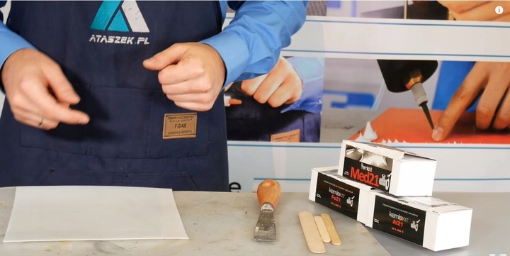 Klej do STALI wysokotemperaturowy KEMISKIT FE21