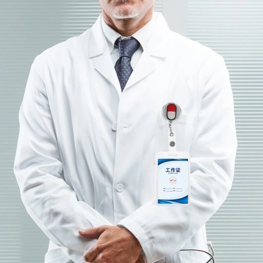 PIELĘGNIARKI ODZNAKA IDENTYFIKATOR KLIP UCHWYT NA NAZWISKO ROLKA 4 SZT