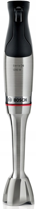 Blender ręczny z pojemnikiem Bosch ErgoMaster Serie 6 1200W Stalowe ostrze