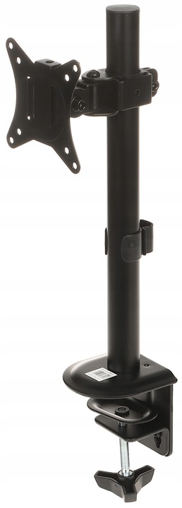 Uchwyt biurkowy monitora BRATECK-LDT66-C01 do 32 cal regulowany VESA czarny