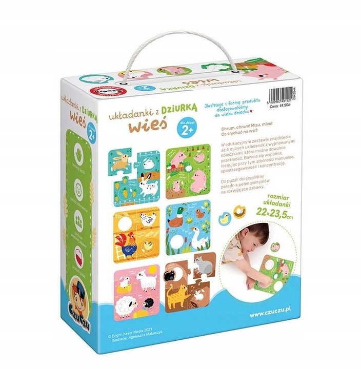 Puzzle CzuCzu 36 elementów Wieś 491521