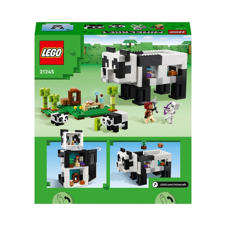 LEGO Minecraft 21245 Rezerwat pandy