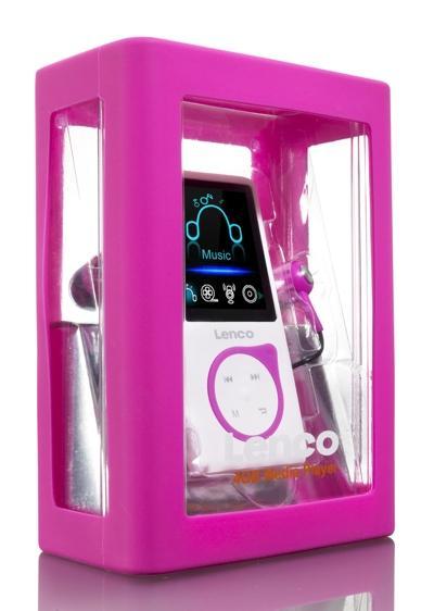 Lenco Xemio-657 1.8" MP4 4GB E-book KOLORY