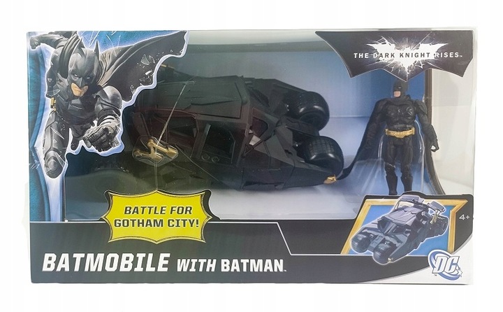 FIGURKA BATMAN + SAMOCHÓD BATMOBILE MATTEL NOWA EDYCJA
