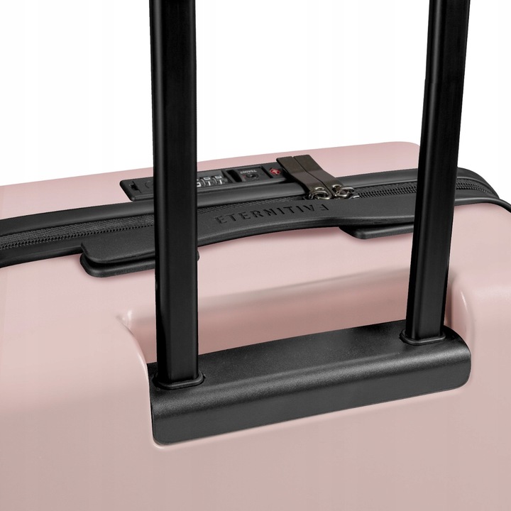 ETERNITIVE Walizka kabinowa, Port USB-C USB-A, Koła 360°, Poliwęglan & ABS
