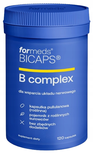 ForMeds Bicaps B Complex 120kaps. METYLO KOMPLEKS