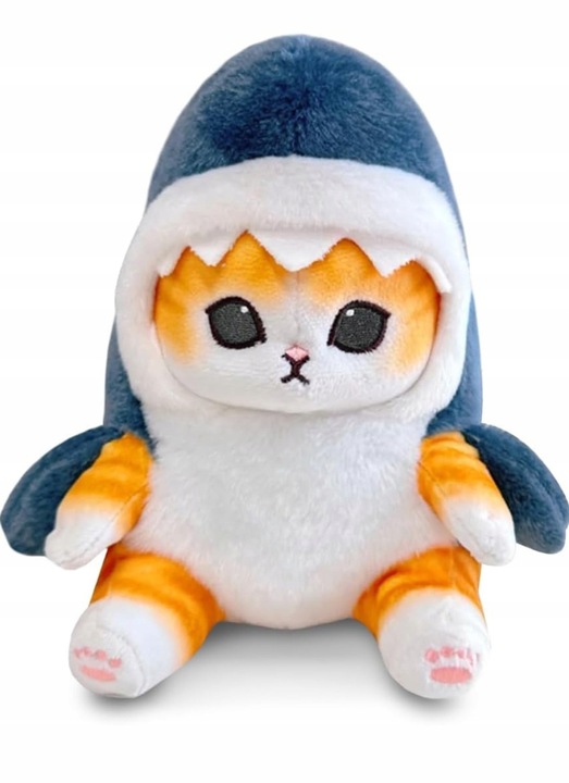 PLUSZAK MASKOTKA KOT REKIN PLUSZAK PRZYTULANKA 45CM