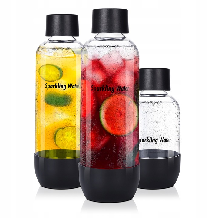 SATURATOR + 3x BUTELKI Saturator do wody + NABÓJ Zestaw Menzsoda