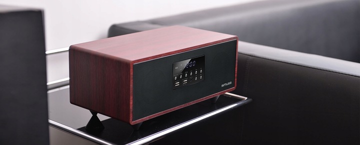 GŁOŚNIK BLUETOOTH 40W BAS USB RADIO FM PLL WYŚWIETLACZ LED MUSE M-630 DWT
