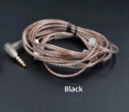Kabel KZ czysta miedź OCC C-pin ZSN ZS10 ZSX CCA