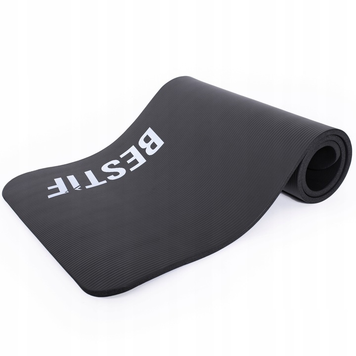 MATA DO ĆWICZEŃ FITNESS NBR JOGI GRUBA KARIMATA GIMNASTYCZNA180 cm x 60 cm
