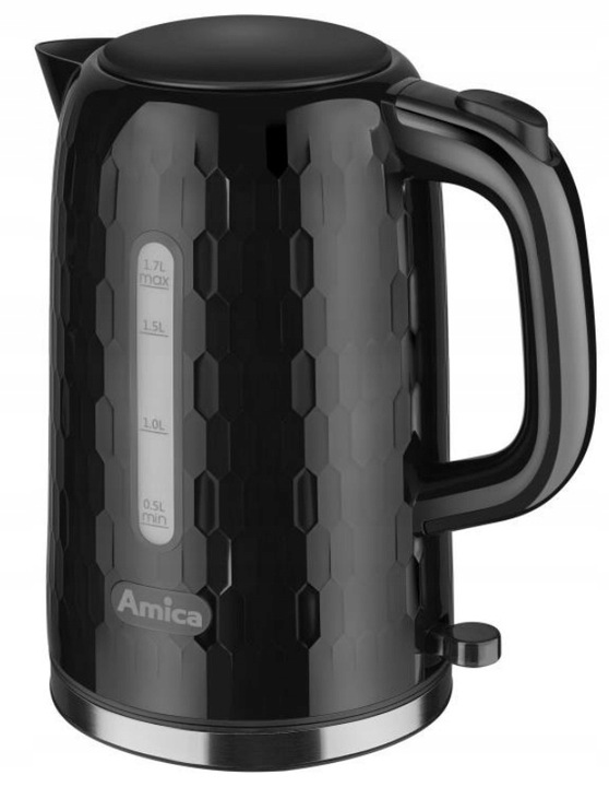 CZAJNIK ELEKTRYCZNY AMICA 2200 W KM3010 CZARNY KM3010