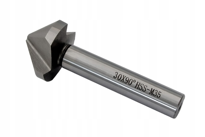 Frez pogłębiacz fazownik stożkowy 90° kobalt fi30
