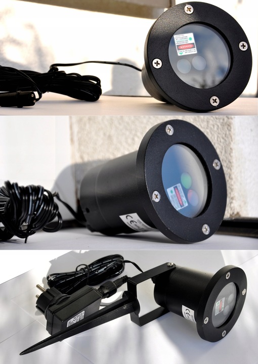 PROJEKTOR LASEROWY ŚWIĄTECZNY LASER RG LAMPKI KOLORY 8w1 STAR SHOWE PREZENT