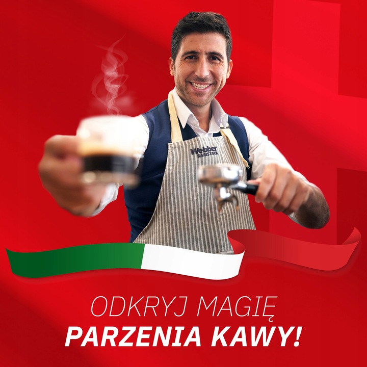 EKSPRES DO KAWY CIŚNIENIOWY KOLBOWY PÓŁAUTOMATYCZNY WEBBER 15 BAR M5