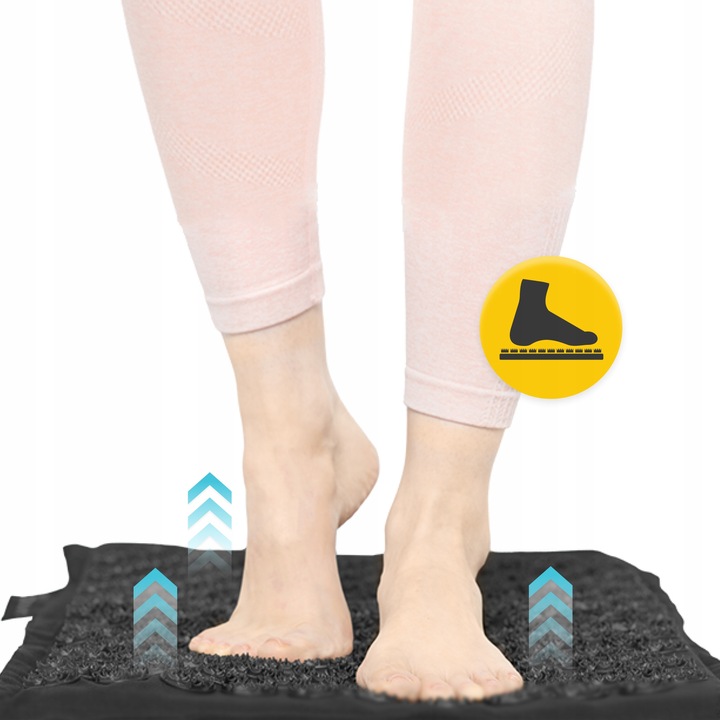 4FIZJO MATA DO AKUPRESURY Z KOLCAMI + PODUSZKA