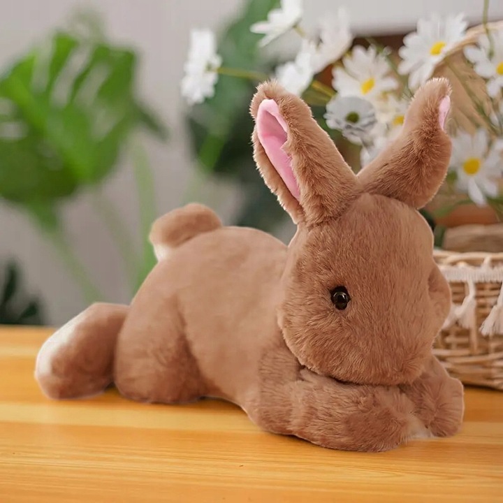 PLUSZOWY KRÓLICZEK MASKOTKA ZABAWKA prezent PLUSZAK KRÓLIK MIŚ