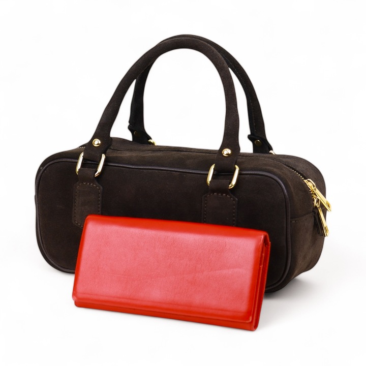 Torebka Damska, zamszowa Michela-M Espresso