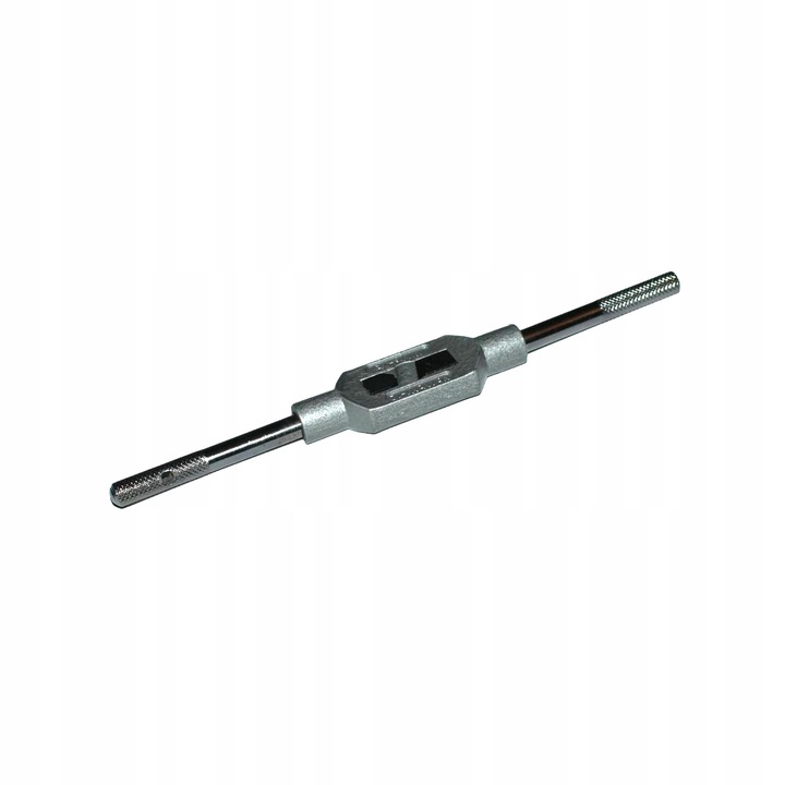 Uchwyt nastawny do gwintowników M1-M12, długość 170 mm. Pokrętło. Oprawka.