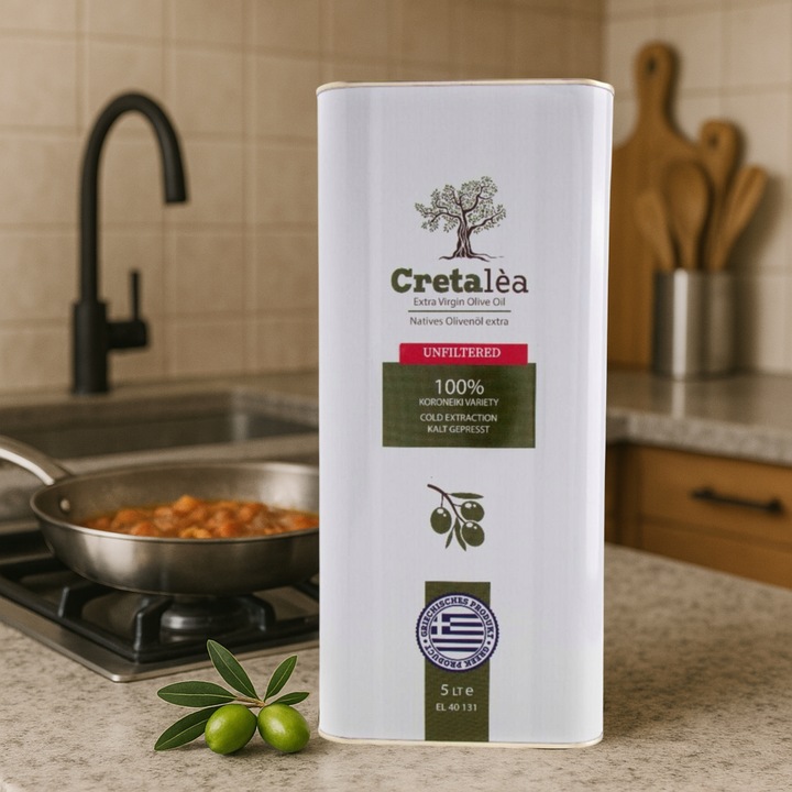 OLIWA Z OLIWEK EXTRA VIRGIN 5L GRECKA NIEFILTROWANA + BUTELKA 250ML GRATIS