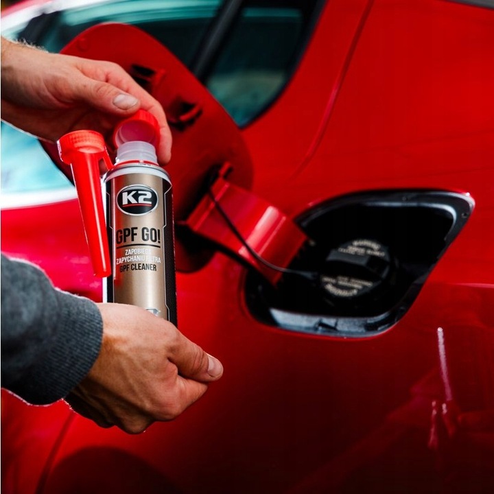 K2 GPF GO DODATEK DO BENZYNY 250ML PRZECIW ZAPYCHANIU FILTRA REGENERACJA