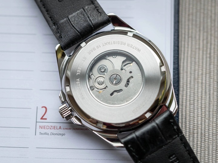 MĘSKI ZEGAREK LORUS RU409AX9 CZARNY NA PASKU AUTOMATYCZNY DATOWNIK 100M