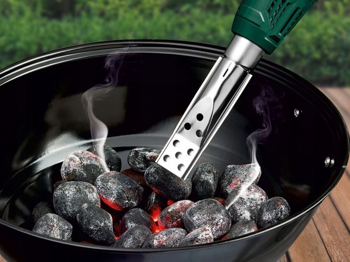 NOWY MODEL PARKSIDE Opalarka PHLG 2000W + AKCESORIA Palnik do grilla mocna