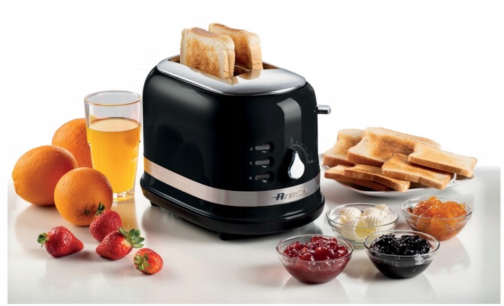 Toster Ariete 149/02 Czarny 815W 6 poziomów