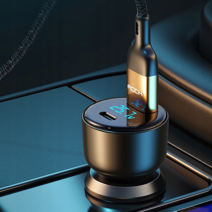 Ładowarka Samochodowa 72 W USB+USB-C Bardzo mocna